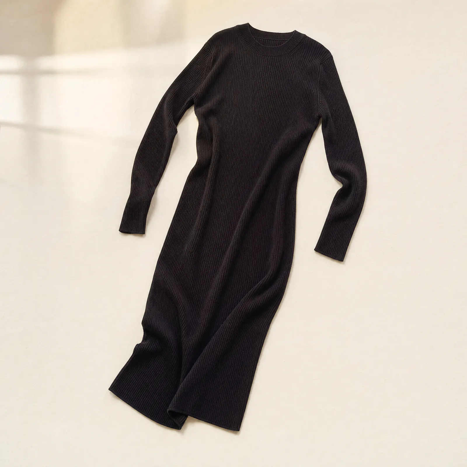 Robe côtelée